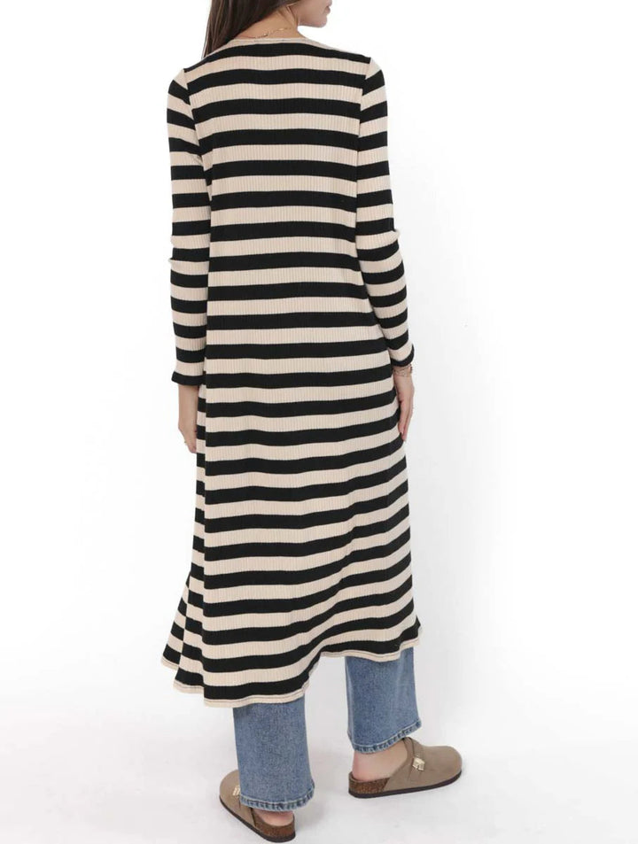 Soul Sisters Striped Rib Cardi