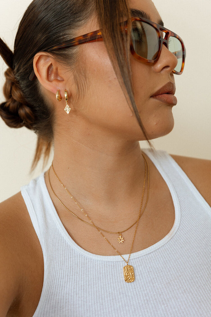 Mini Half Moon Studs