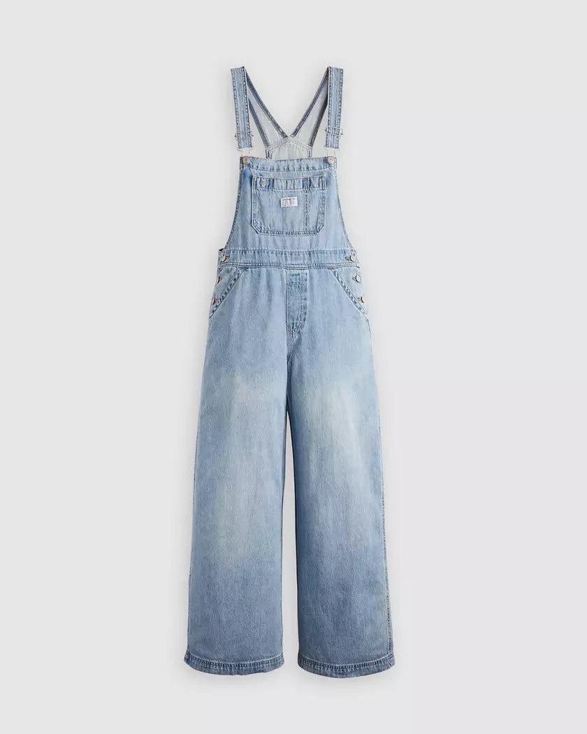 Wide Straight Overalls