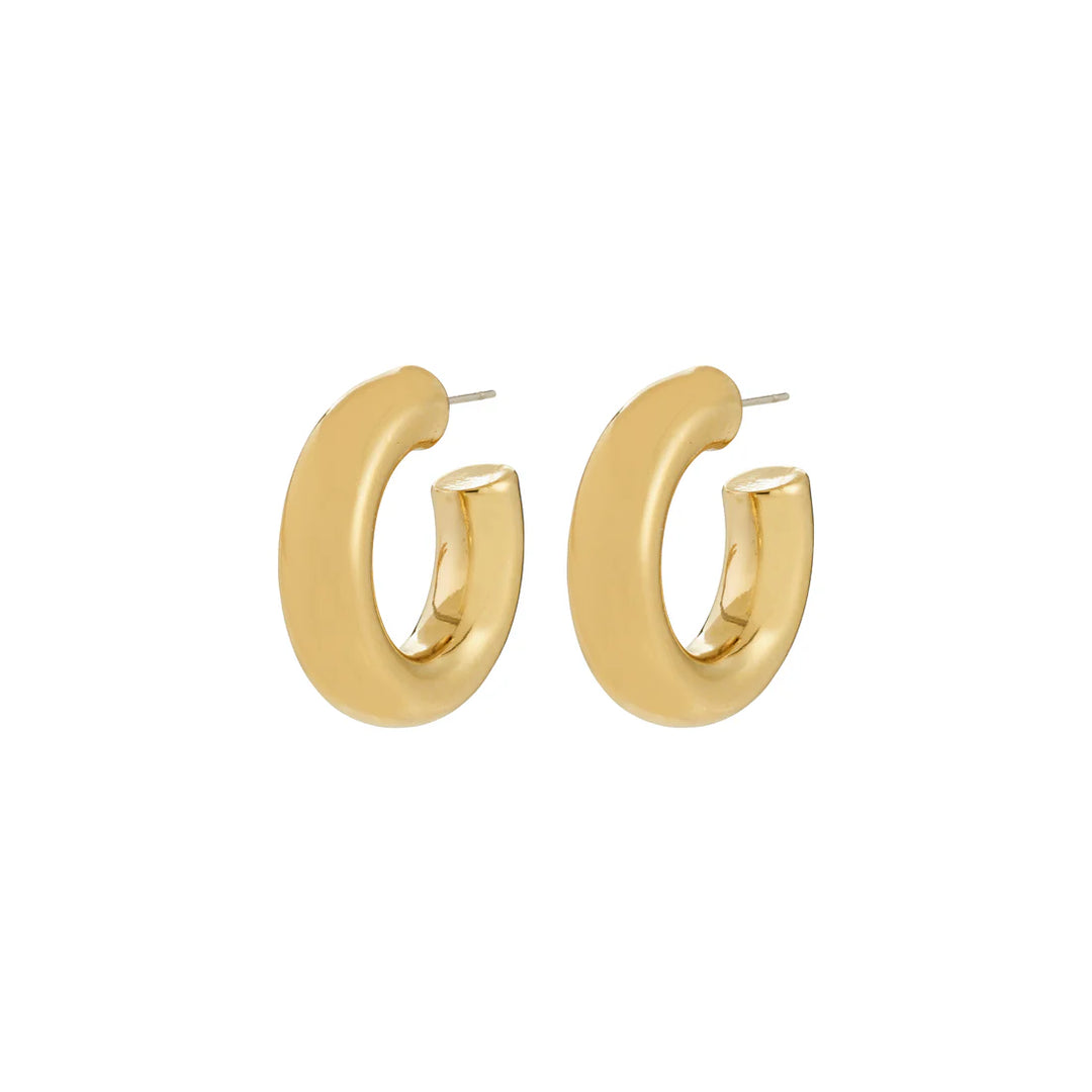 Phase Hoop Earrings- Medium