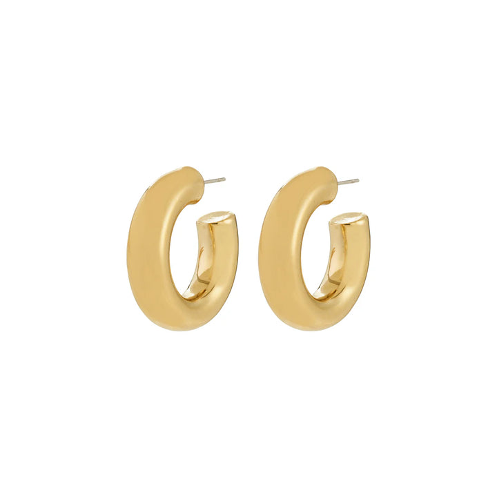 Phase Hoop Earrings- Medium