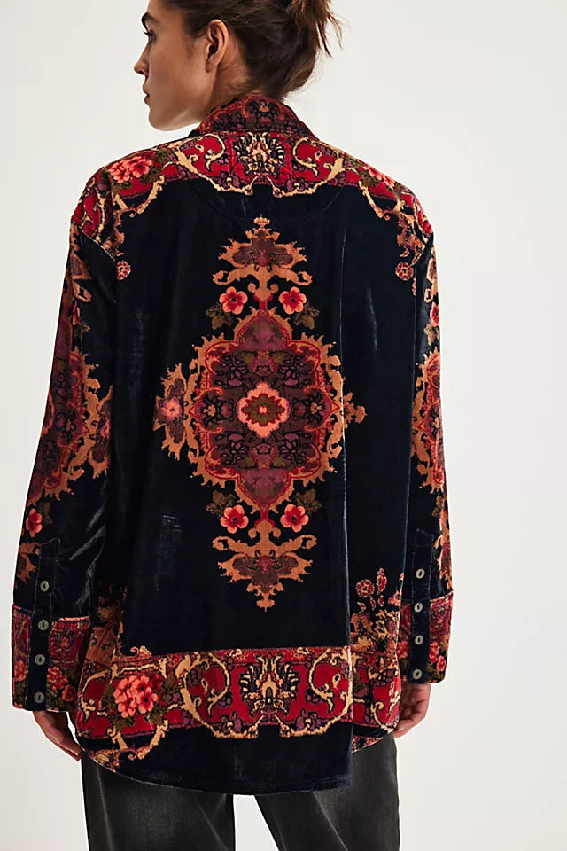 One Night Velvet Top