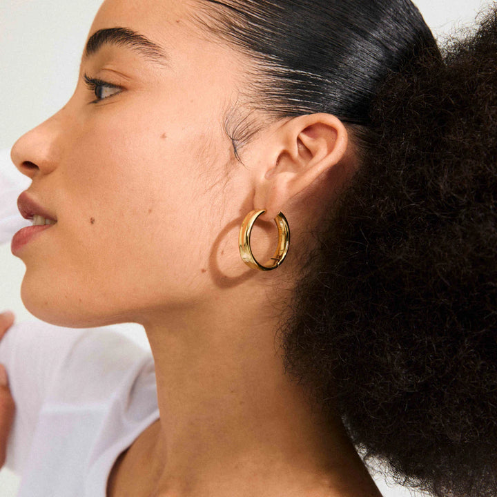 Kayden Hoop Earrings