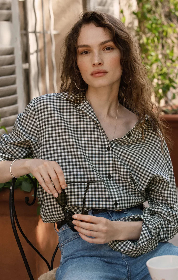 Seaport Button Up Top