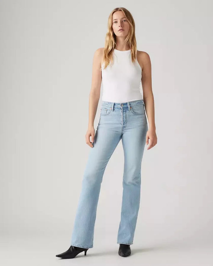 Wedgie Boot Jean- Blasted Stone
