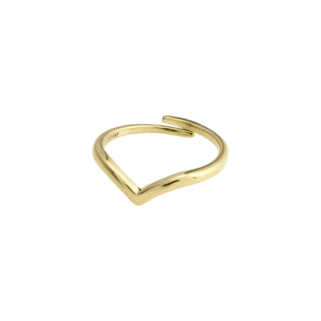 Lulu Stacking Ring- Gold