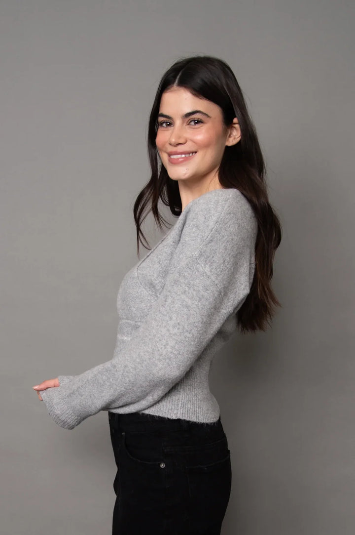 Othella Wrap Neck Pullover