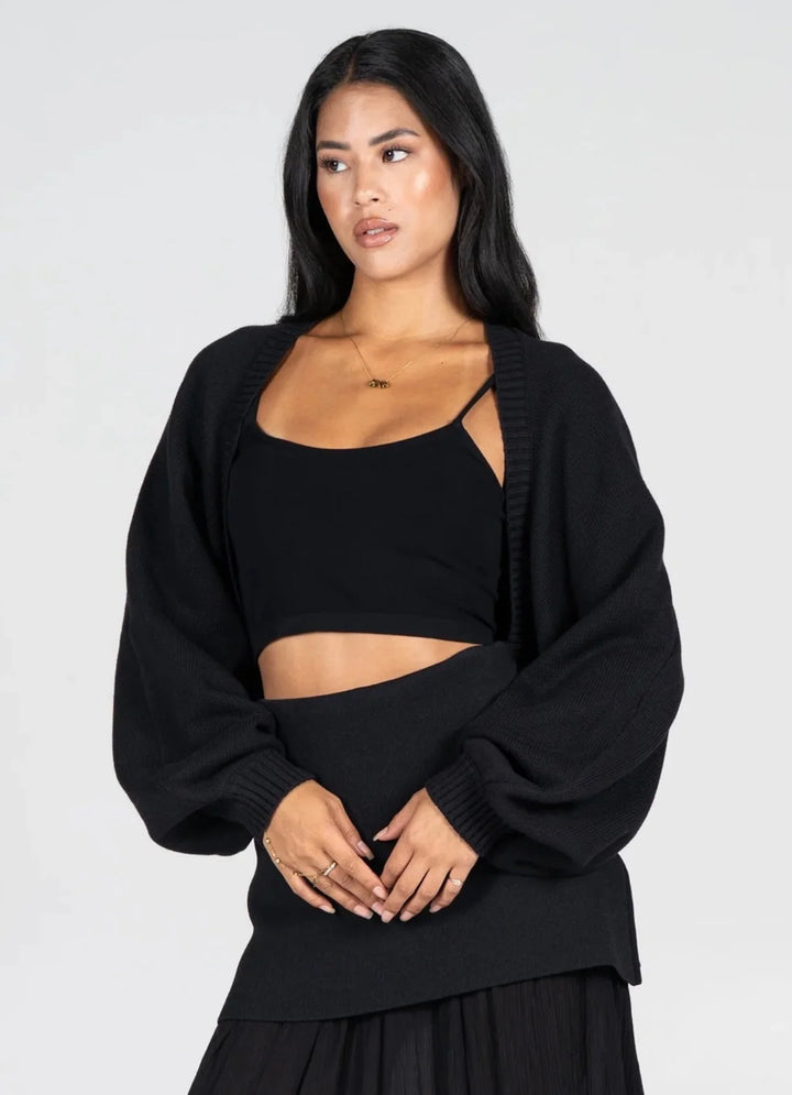 Cece Cotton Knit Shrug