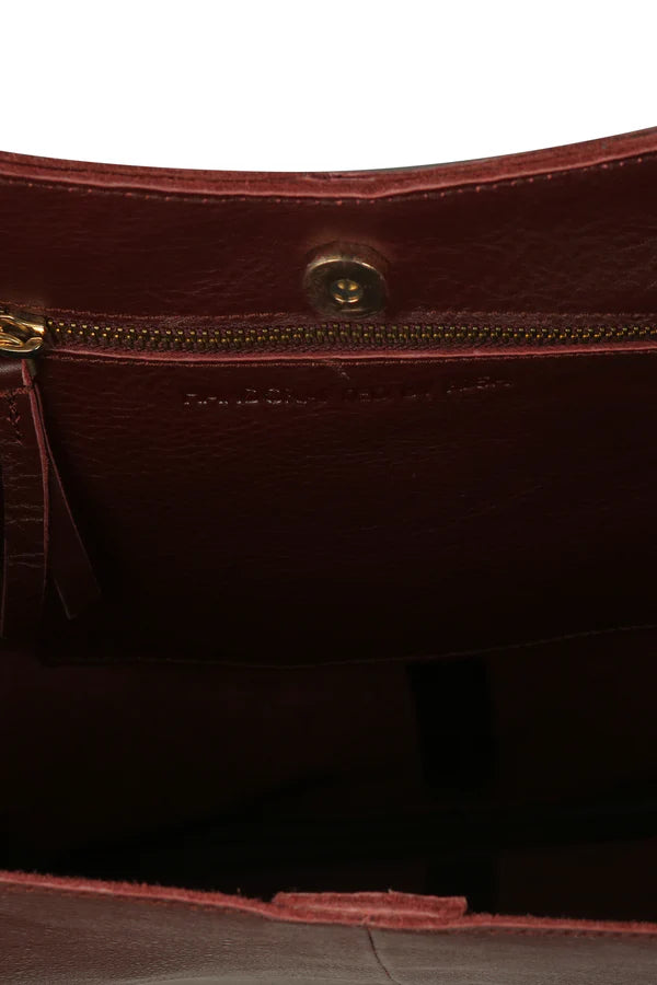 Risa Leather Knot Bag