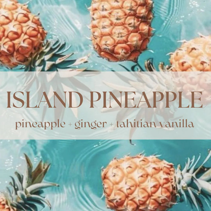 Island Pineapple: 8 oz Candle