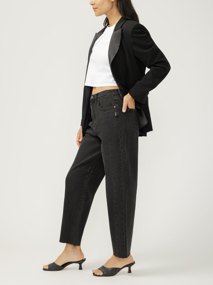 Slim Barrel High Rise Jean