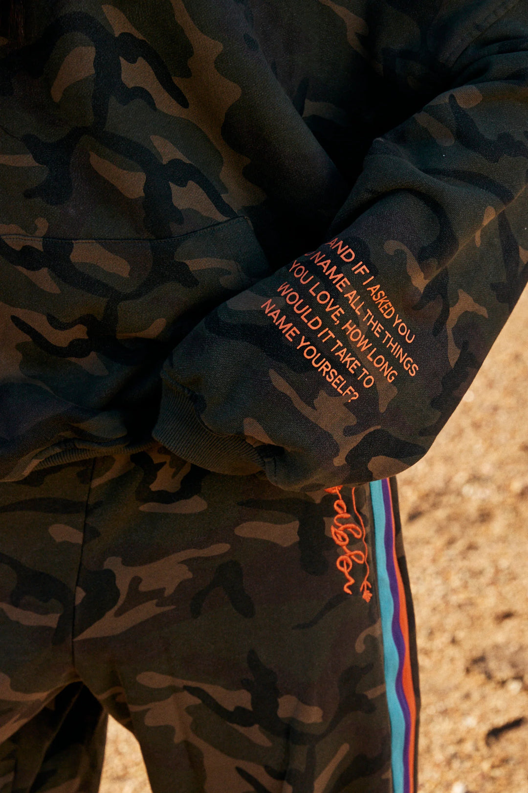 Name Yourself Camo Hoodie