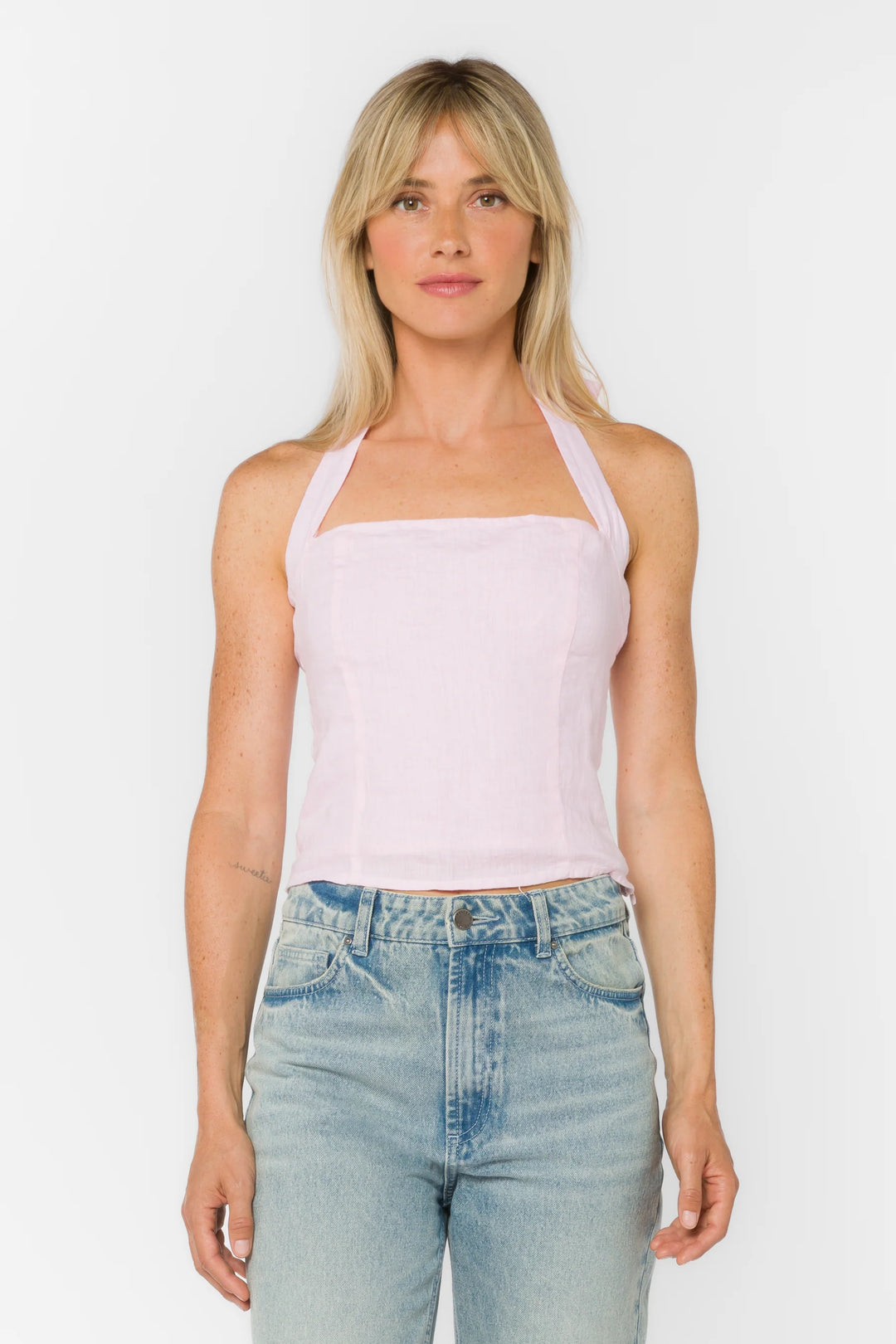 Reiko Linen Halter Top
