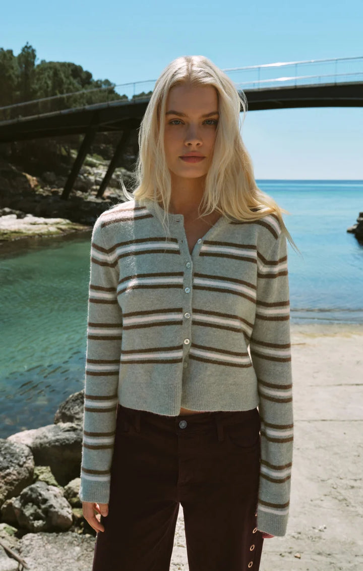 Medina Stripe Cardigan