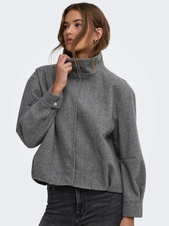 Lasta High Collar Bomber