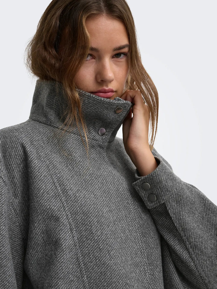 Lasta High Collar Bomber