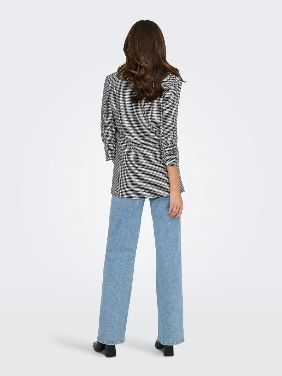 Lettie Life Check Blazer