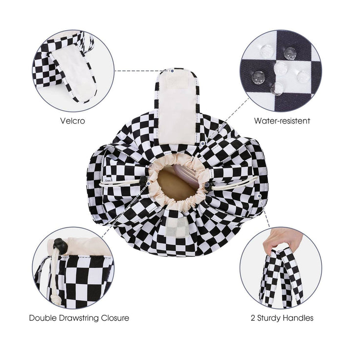 Large Drawstring Cosmetic Bag