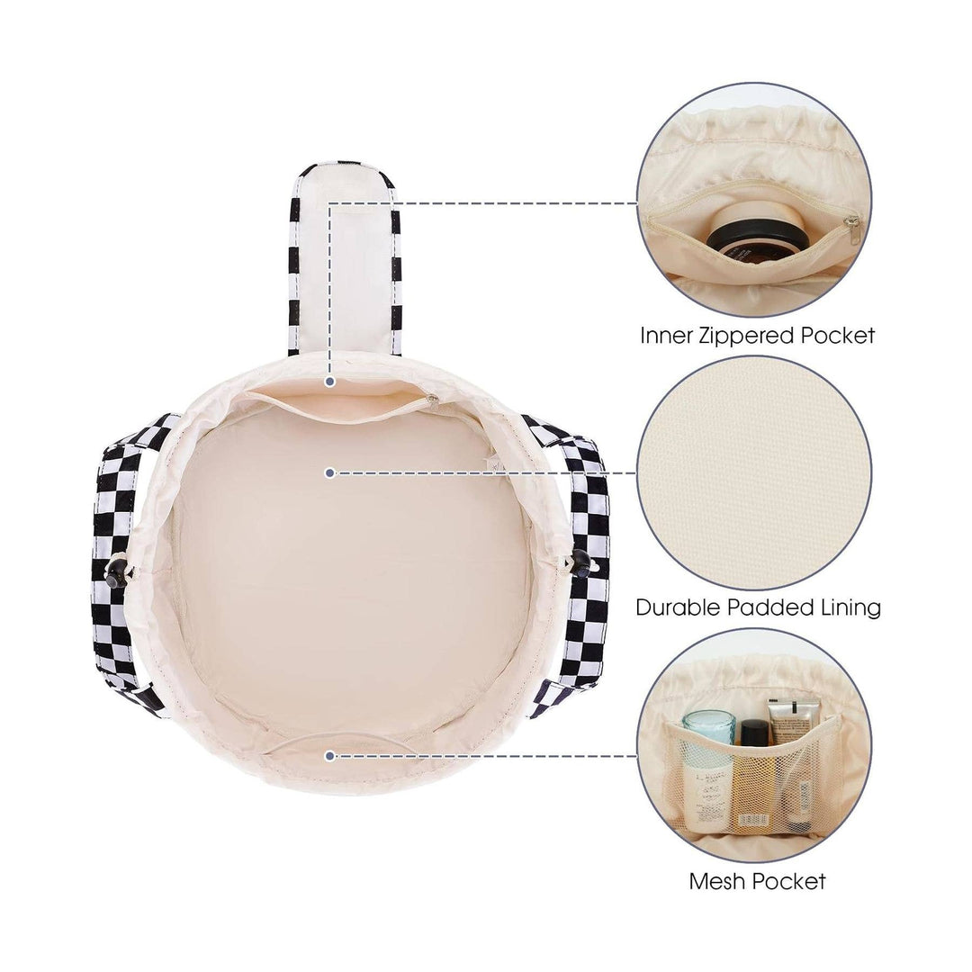 Large Drawstring Cosmetic Bag