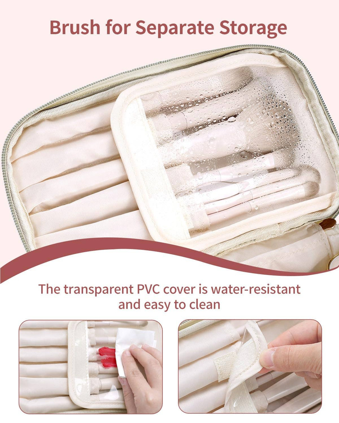 Medium Travel Cosmetic Bag