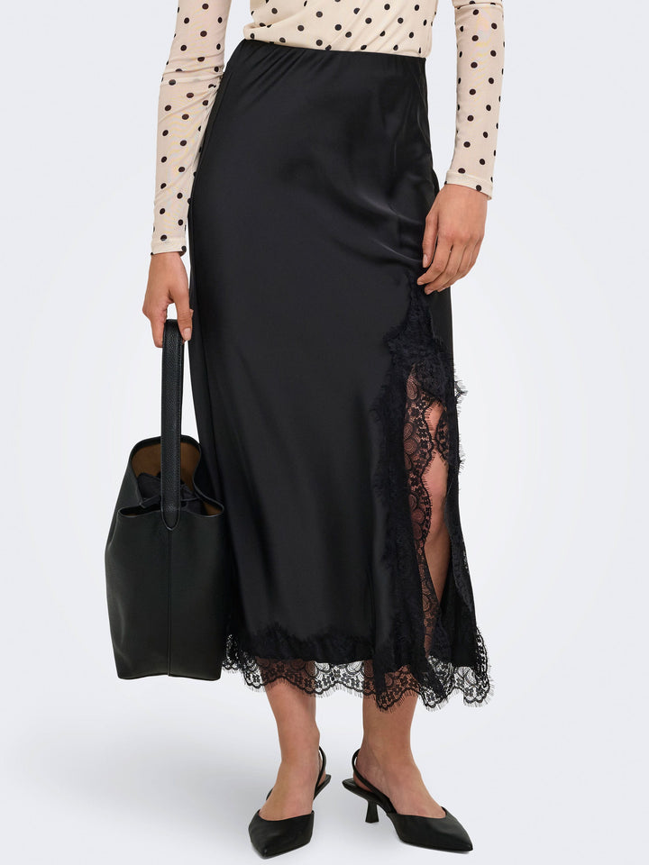 Menu Long Lace Skirt