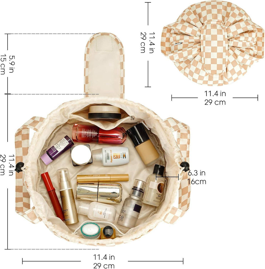 Large Drawstring Cosmetic Bag