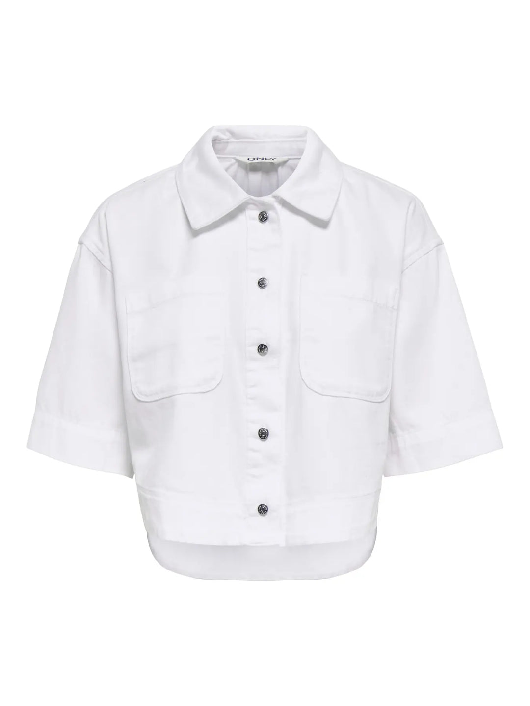 Cleo Crop Denim Shirt