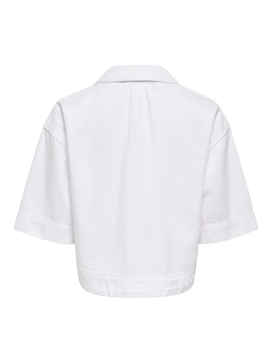Cleo Crop Denim Shirt