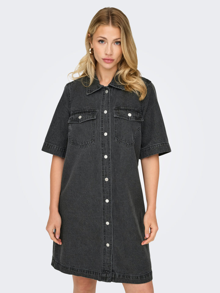 Belle Button Dress