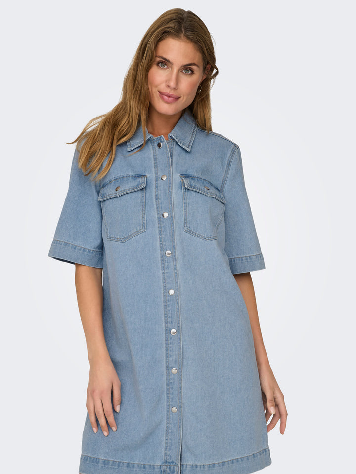 Belle Button Dress