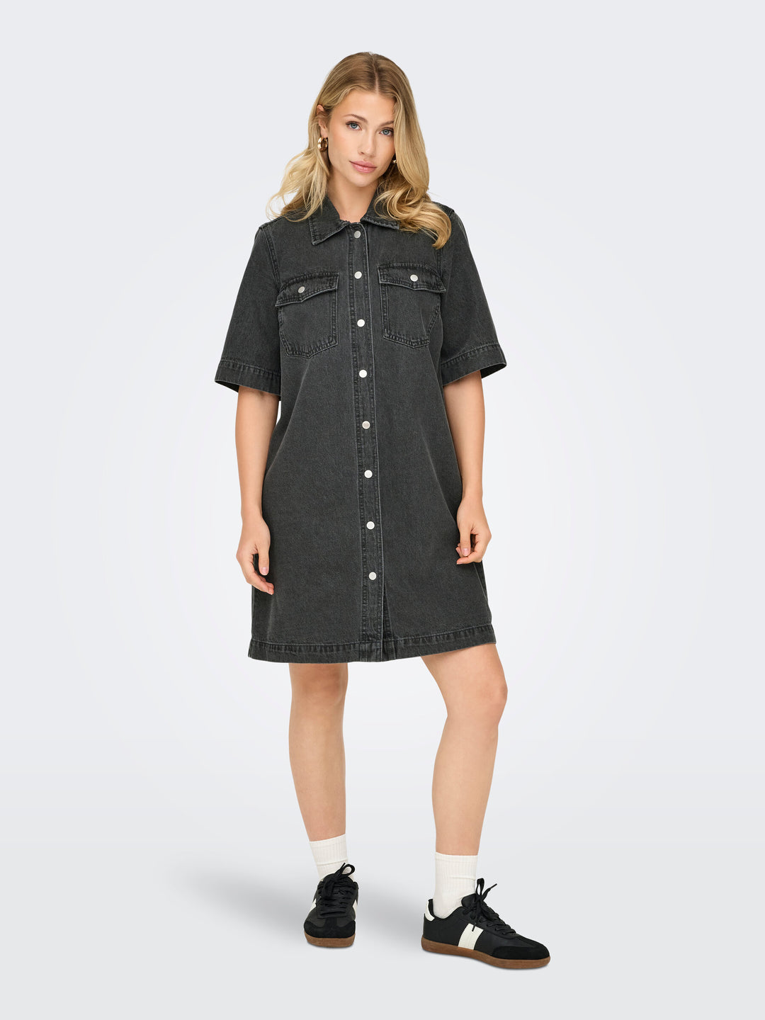 Belle Button Dress