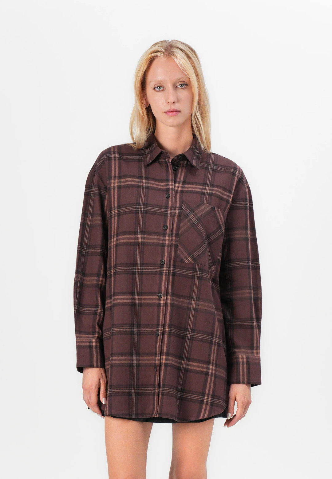 Juliana Loose Check Shirt