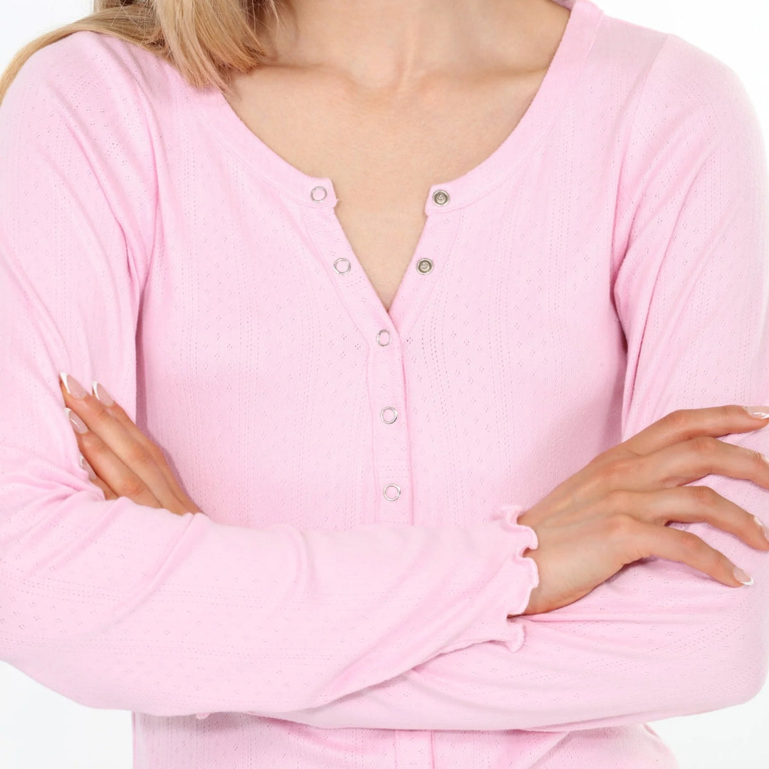 Blissful Long Sleeve Shortie Set