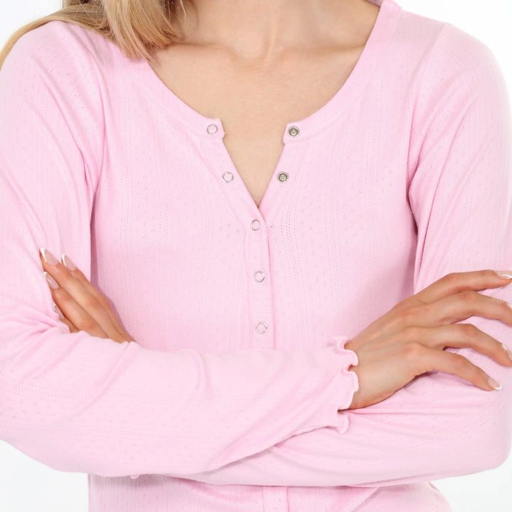 Blissful Long Sleeve Shortie Set