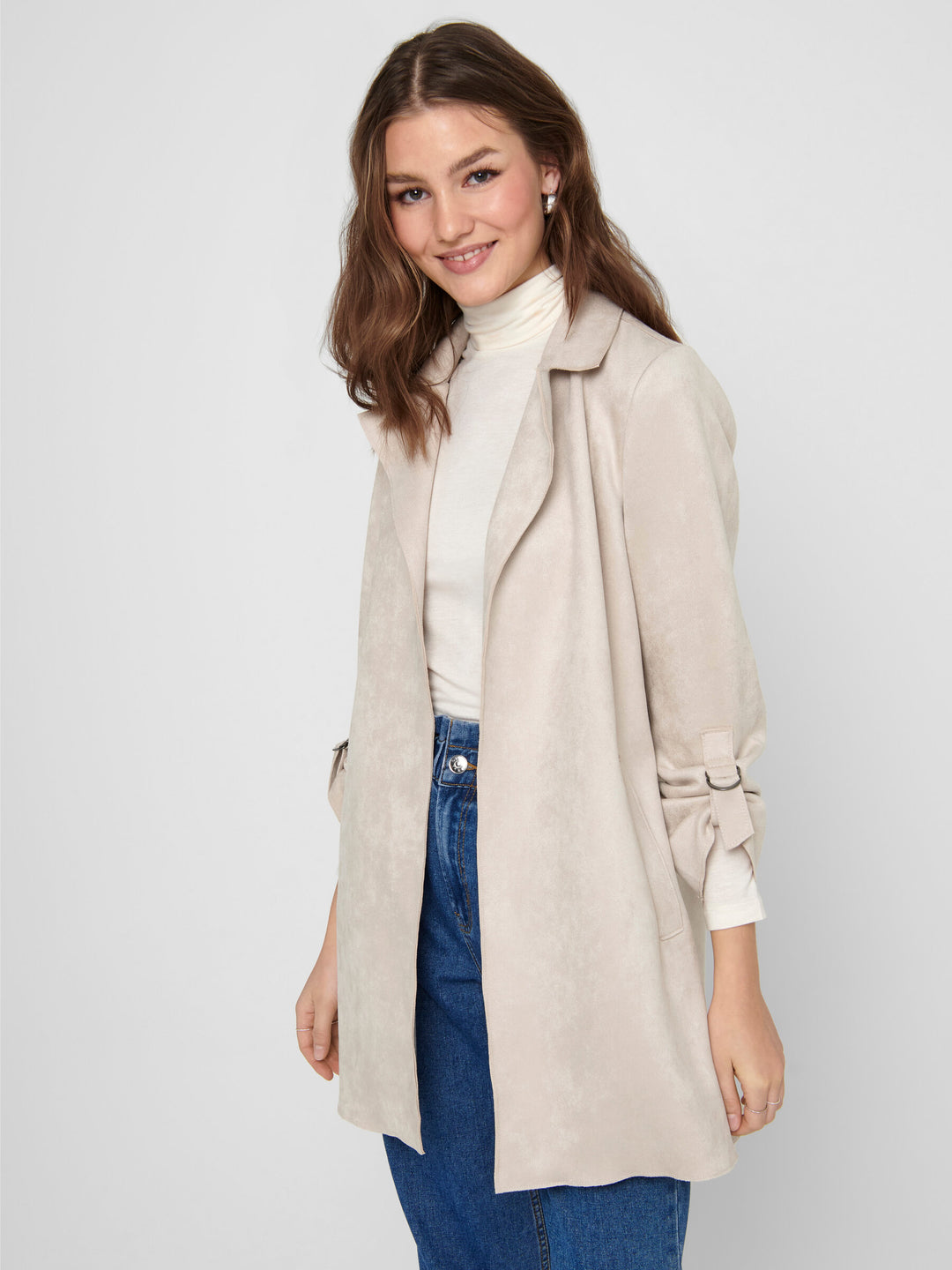 Joeline Suede Coat