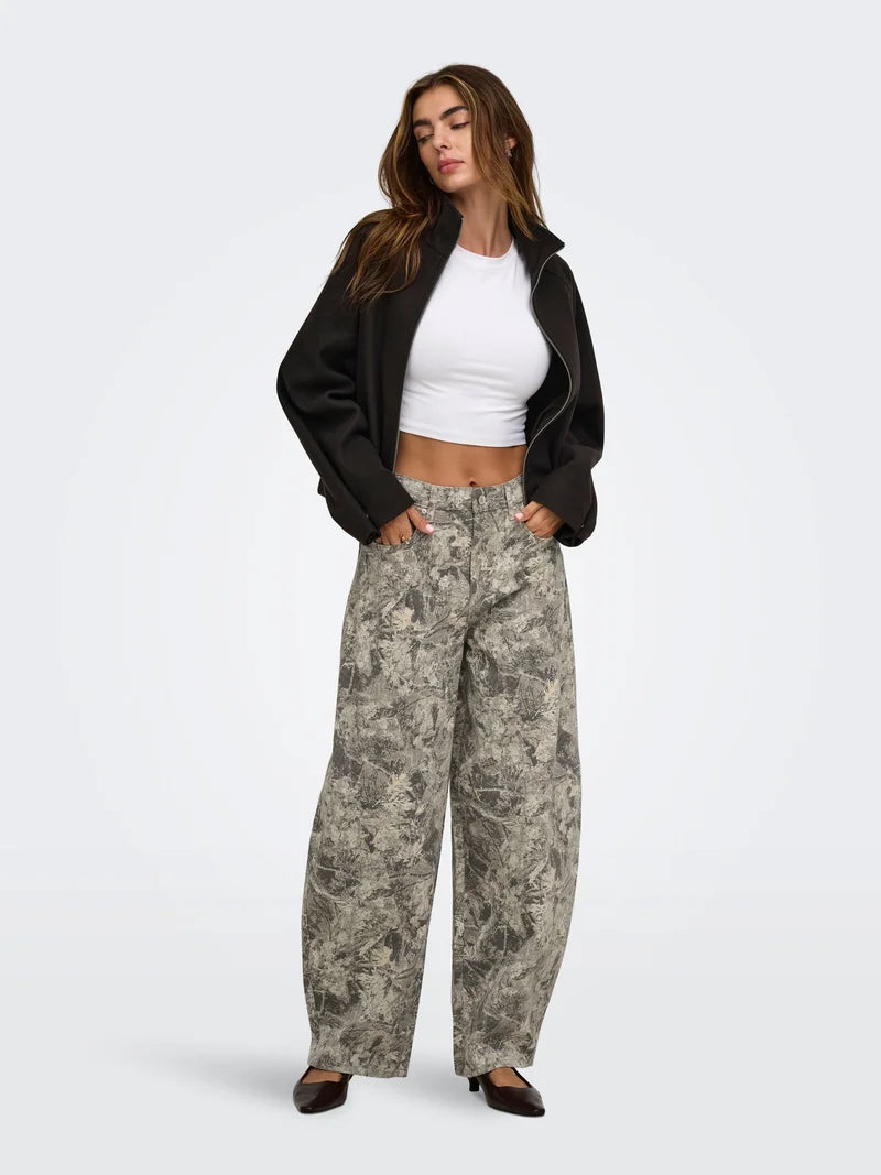 Taylor Camo Barrel Pant