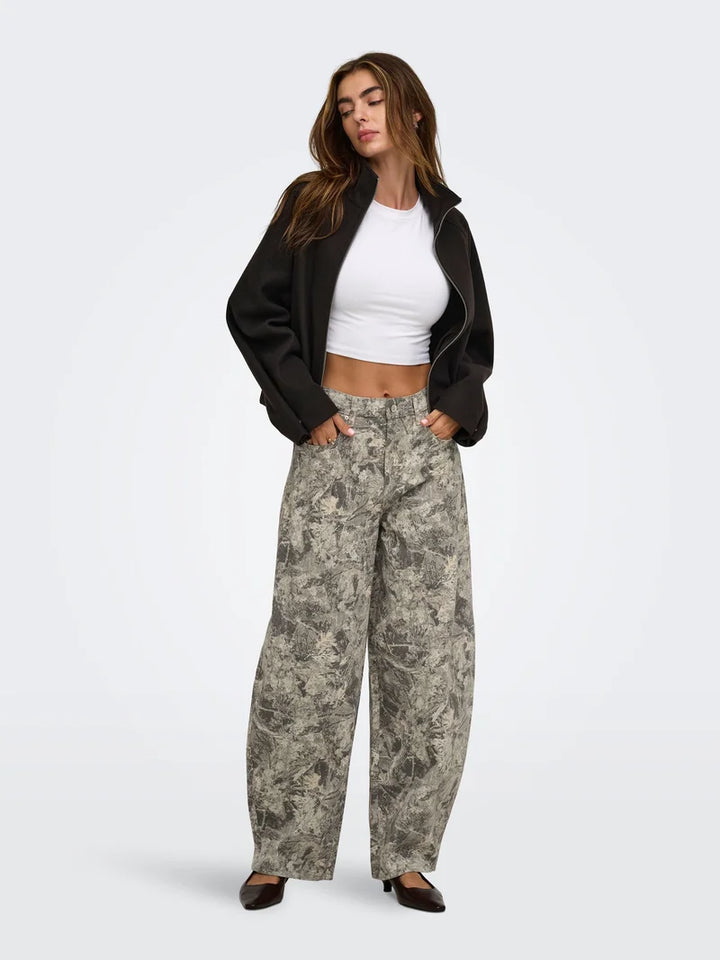 Taylor Camo Barrel Pant
