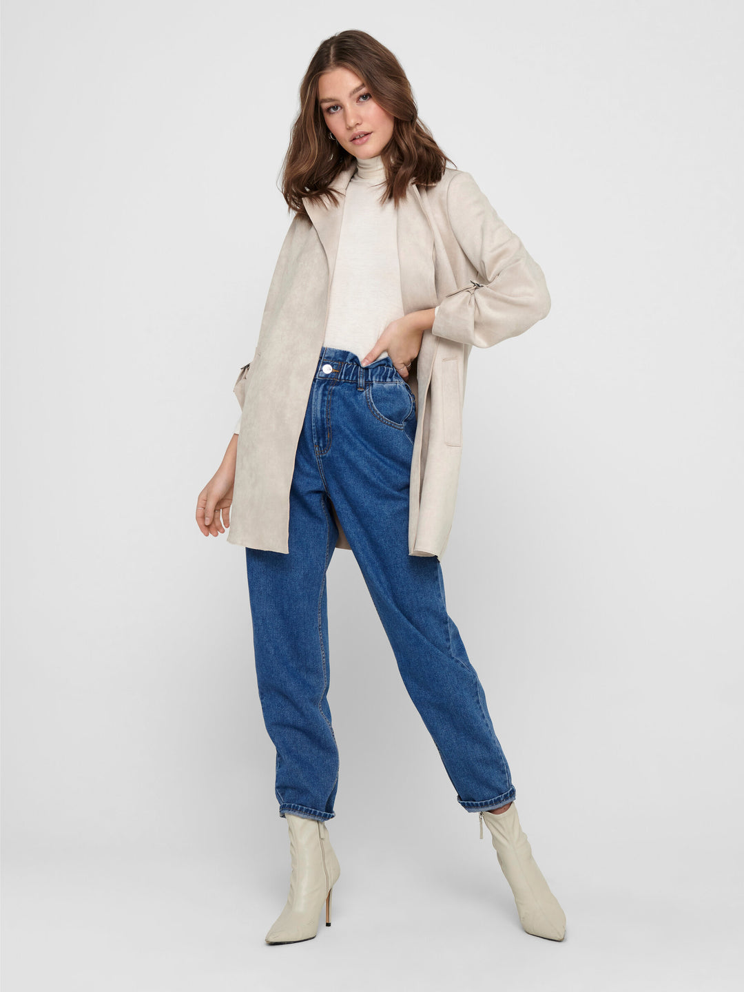 Joeline Suede Coat