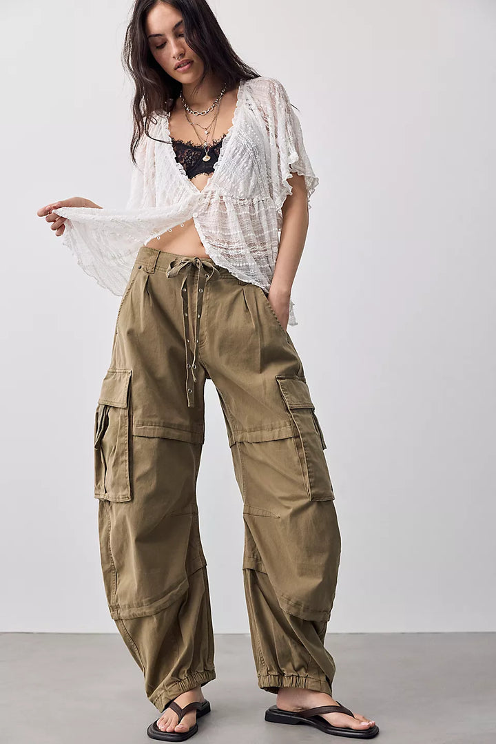 Reef Cargo Twill Trouser- Aloe
