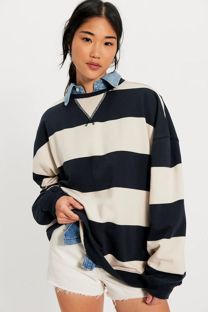 Classic Stripe Crew