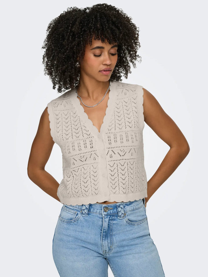 Irina Button Vest