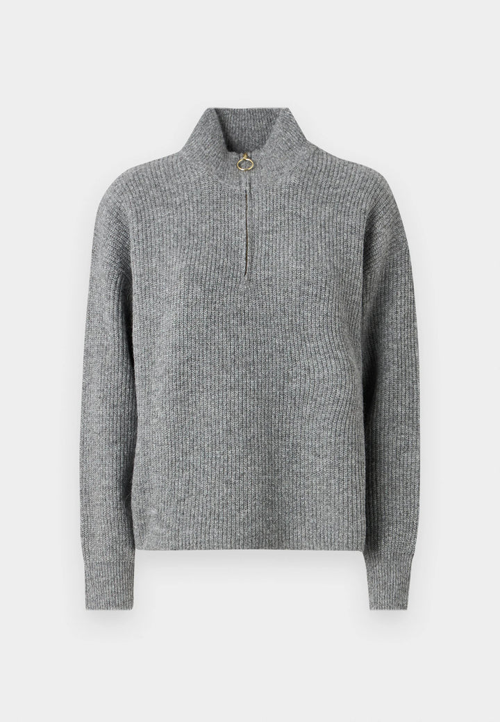 Tokyo Solid Zip Pullover