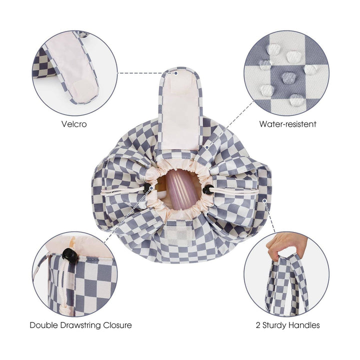 Large Drawstring Cosmetic Bag