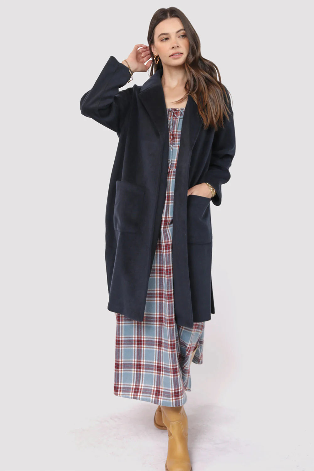 Hayley Open Coat