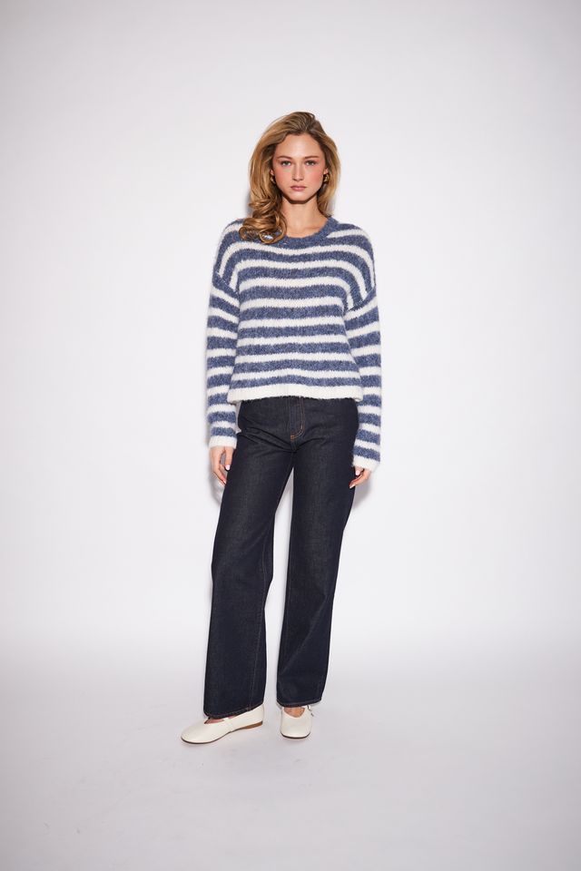 Carmen Denim Fade Sweater
