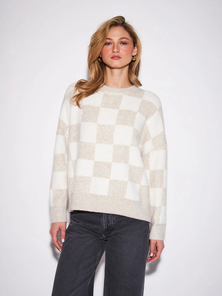 Mellow Check Sweater