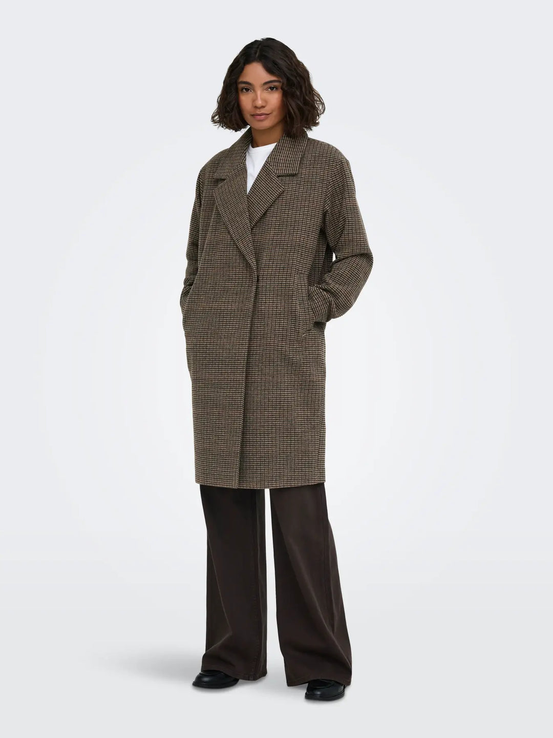Lulu Check Coat