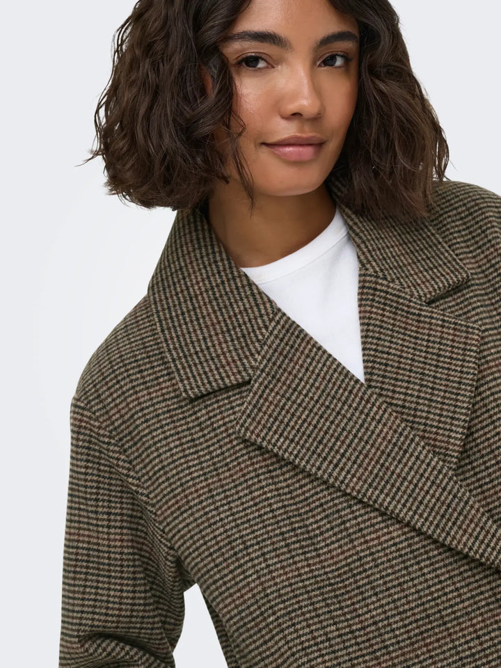 Lulu Check Coat