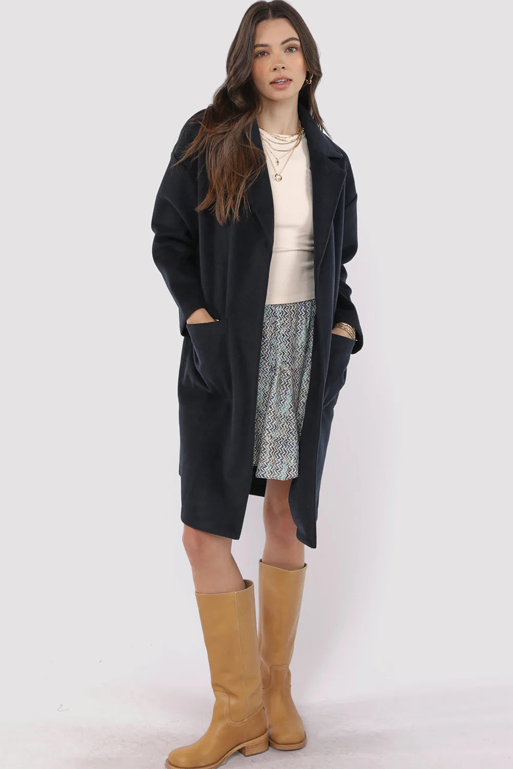 Hayley Open Coat