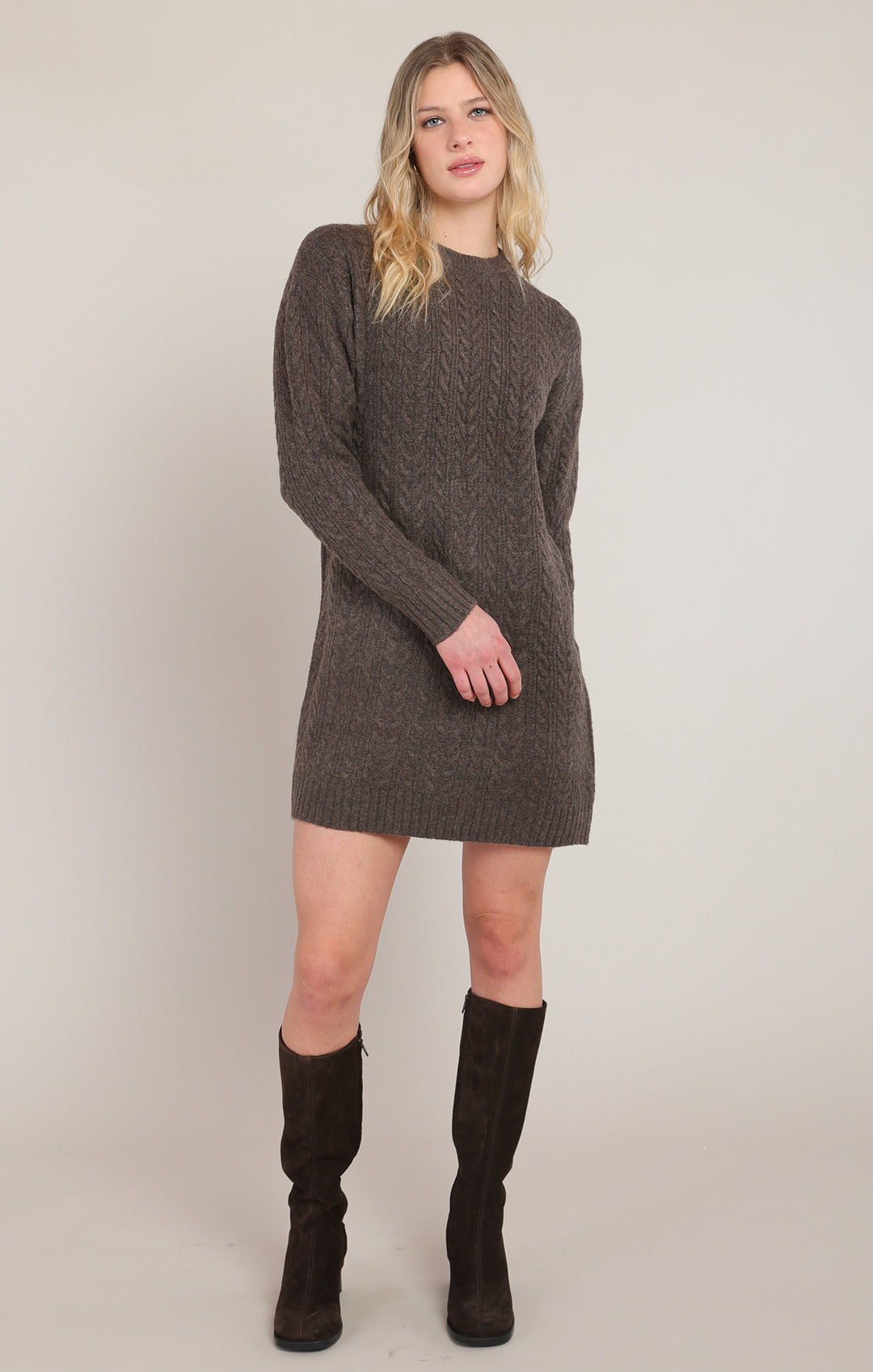 Mila Cable Knit Dress